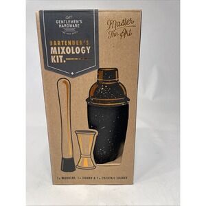 Gentlemen's Hardware Master The Art Bartender's Mixology Kit New Boxed Gift